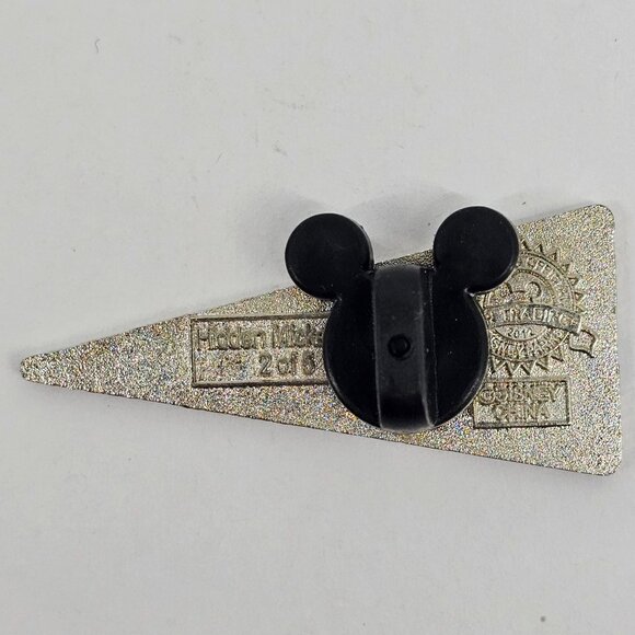DISNEY Pin Trading ~ WDW Blue Pendant 2/5 ~ 2010 ~ Hidden Mickey - Picture 5 of 11
